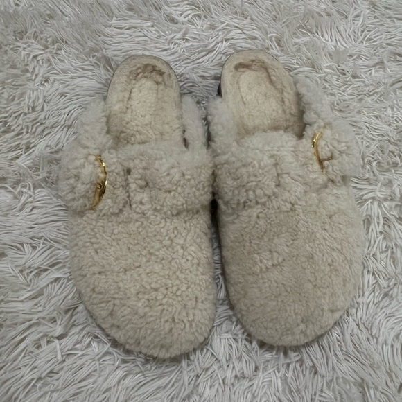 Birkenstock Boston Big Buckle Teddy Shearling Clogs - Size 40 US 9 - Picture 4 of 10